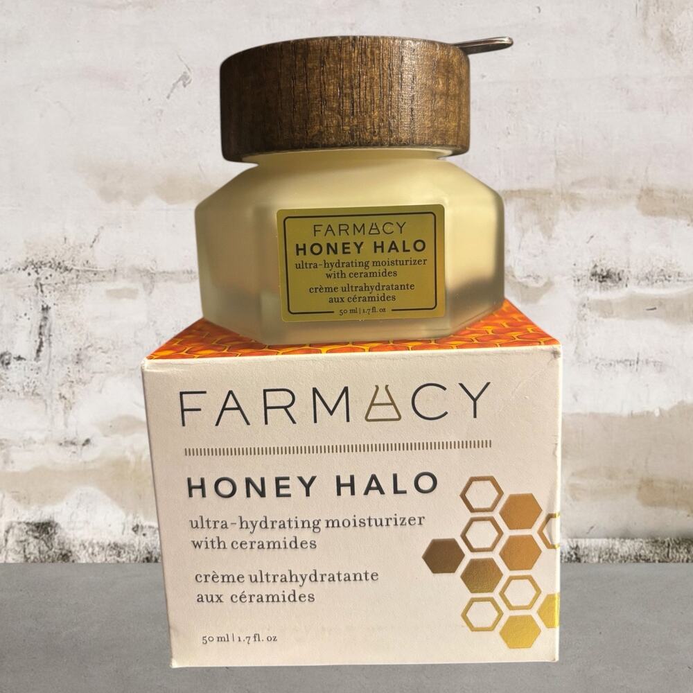 Farmacy Honey Halo Ceramide Face Moisturizer NIB